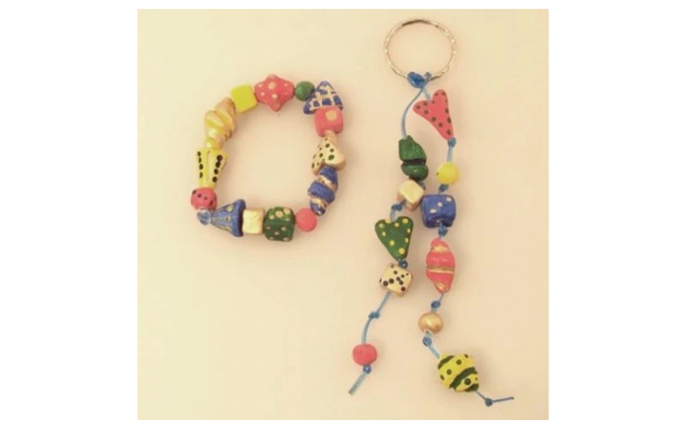 Air Dry Clay Beads ~ Designed by Carolyn Stearns